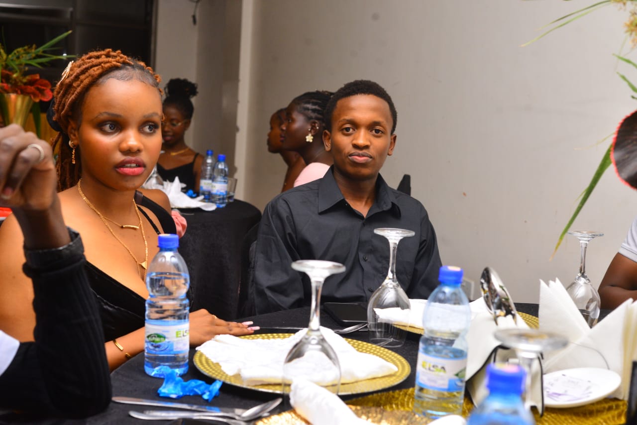 Alvin Karanja, the sexiest man in Nairobi, at a dinner